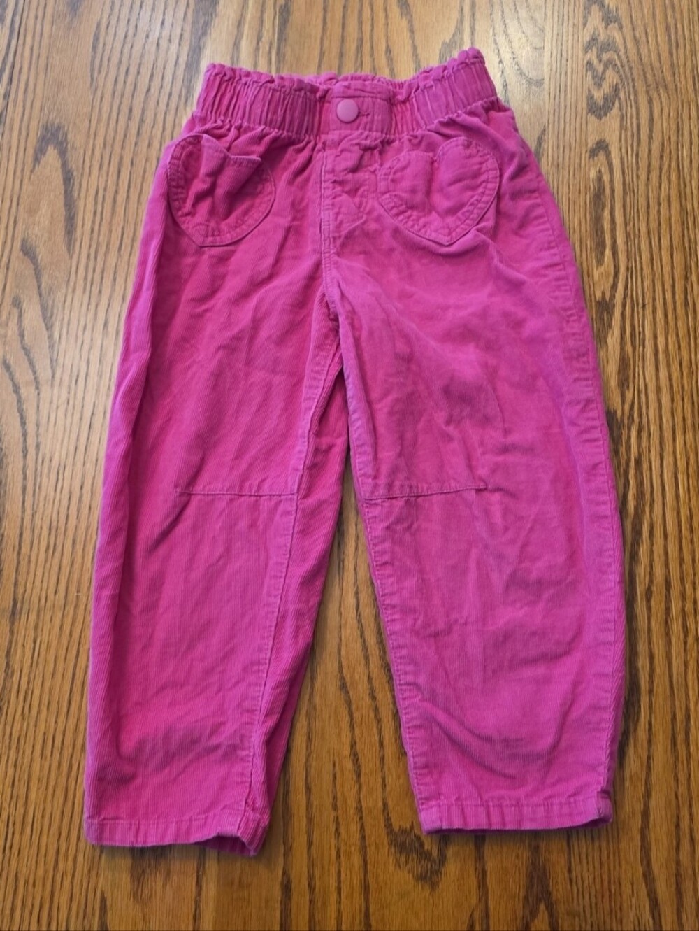 Carter's 4t Pink Corduroy Heart Pocket Fall Winter Pants